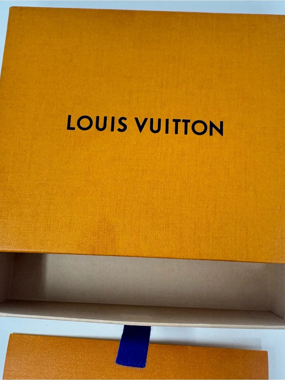 Louis Vuitton orange drawer-style gift or accessory box - Picture 2 of 9